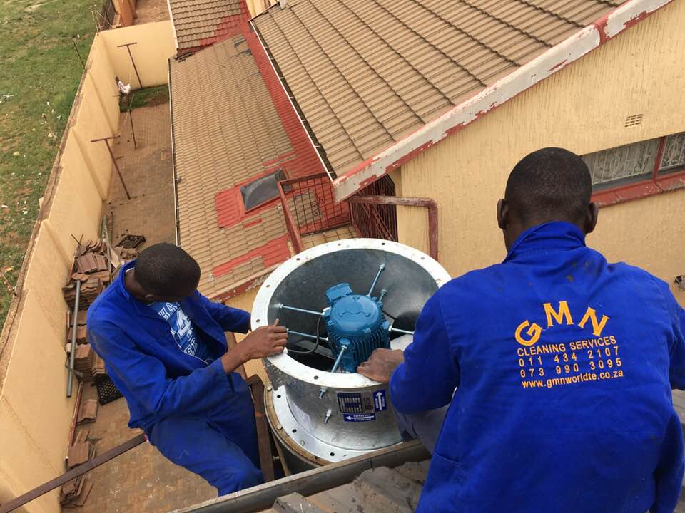 GMN Kitchen Extractors at work
